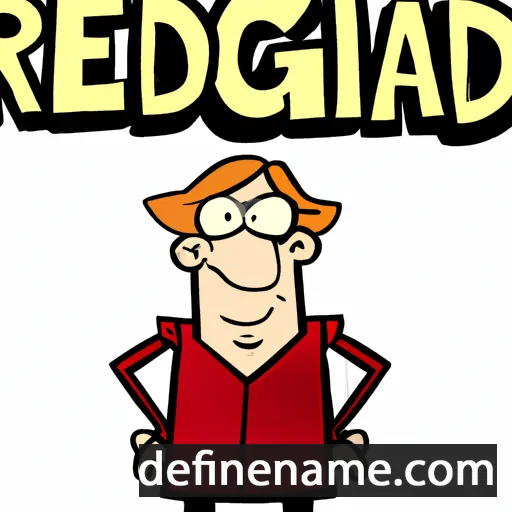 cartoon of the name Regnaldr