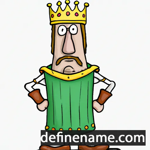 cartoon of the name Regnor