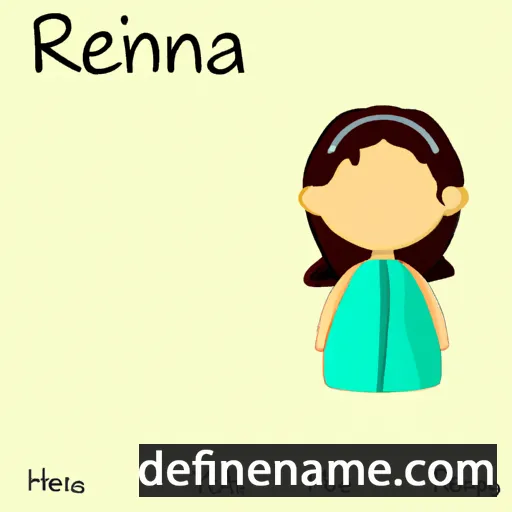 Rehina cartoon