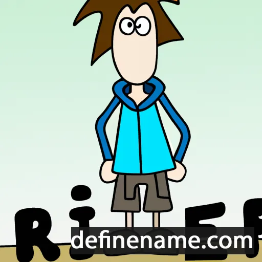 cartoon of the name Reif