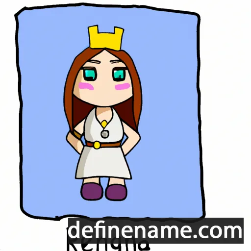 Reigna cartoon