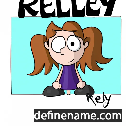 cartoon of the name Reiley