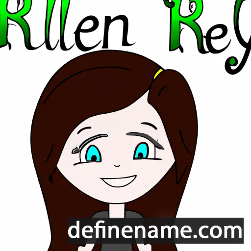 cartoon of the name Reilyn