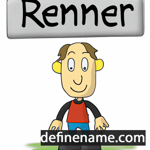 cartoon of the name Reimer