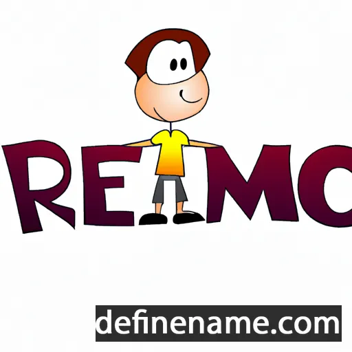 cartoon of the name Reimo