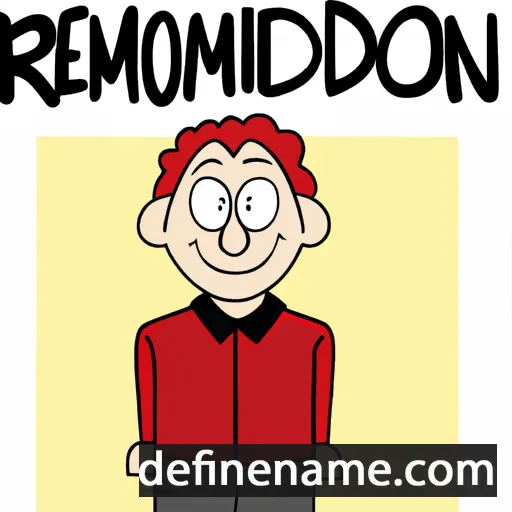 cartoon of the name Reimond