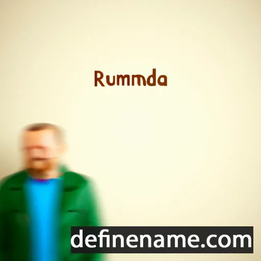 cartoon of the name Reimunda