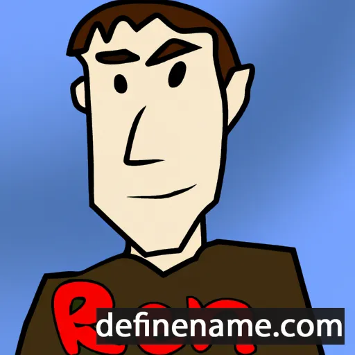 cartoon of the name Rein