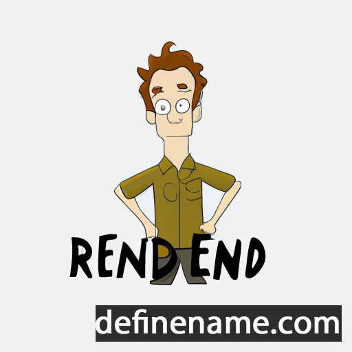 cartoon of the name Reinaud