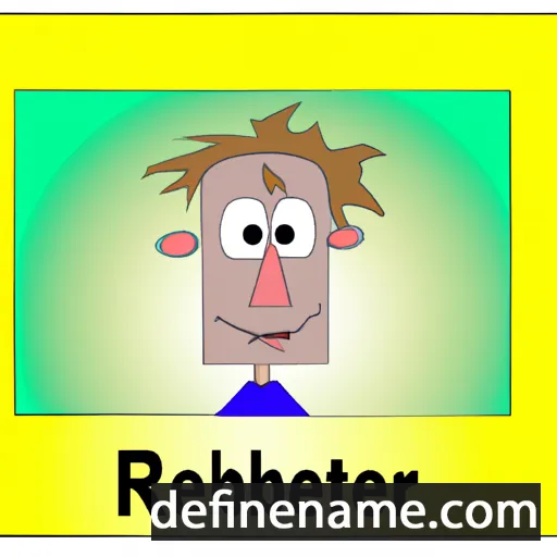 cartoon of the name Reinbert