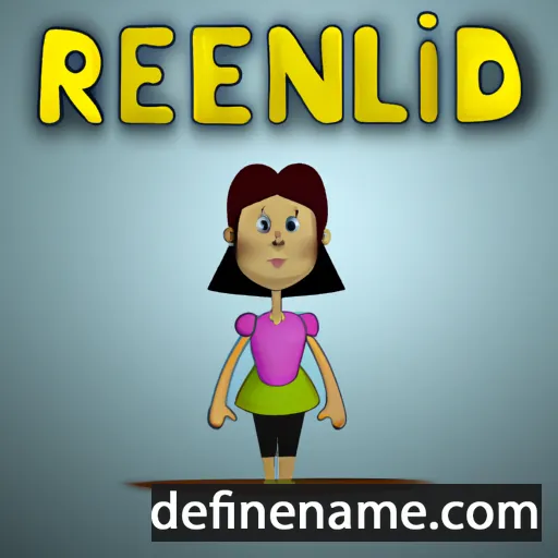 cartoon of the name Reinilda