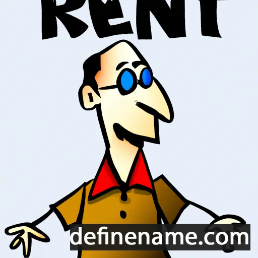 cartoon of the name Reint