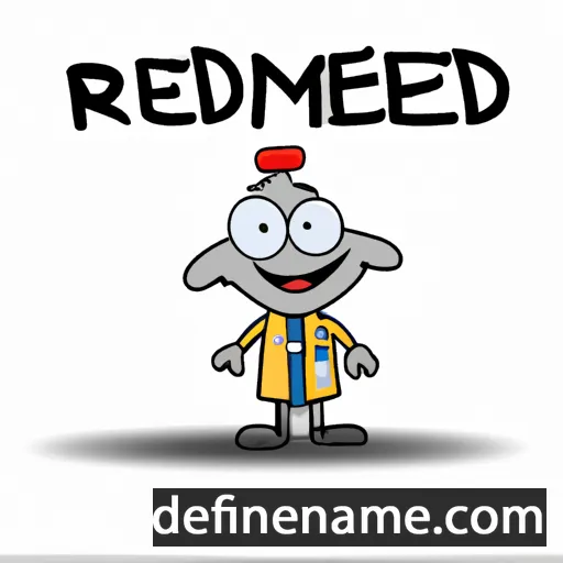 cartoon of the name Remedi