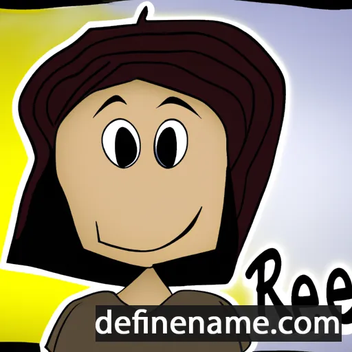 cartoon of the name Remee