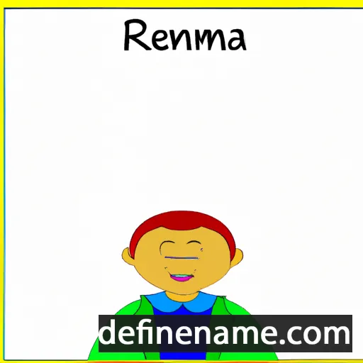 Remegia cartoon