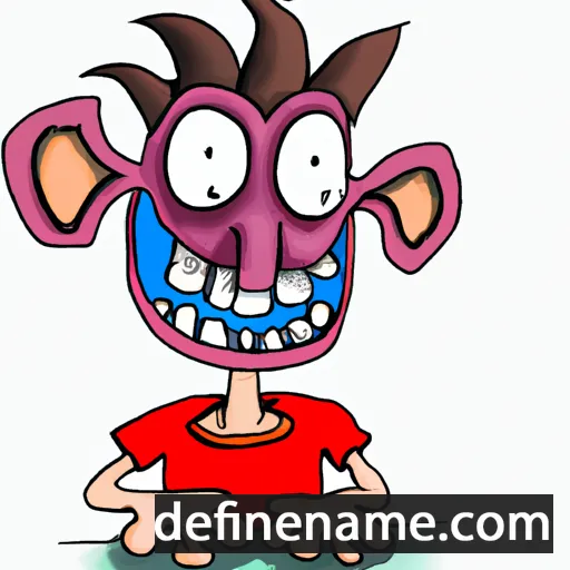 cartoon of the name Remeyos