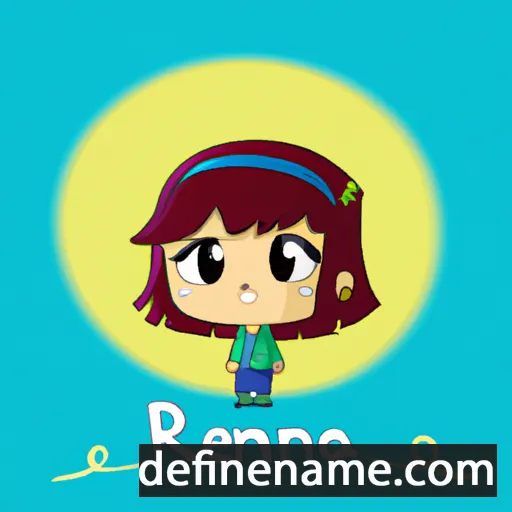 cartoon of the name Remina