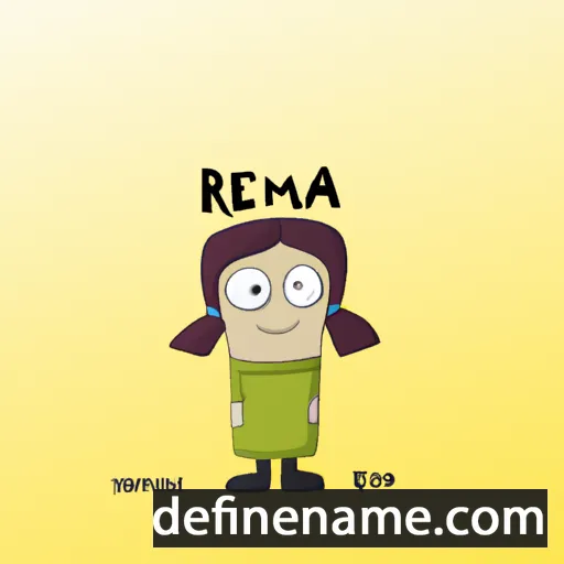 cartoon of the name Remira