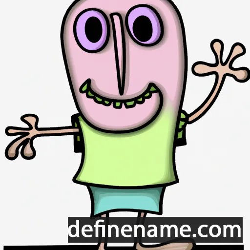 cartoon of the name Remixio