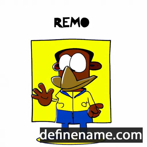 cartoon of the name Remolo