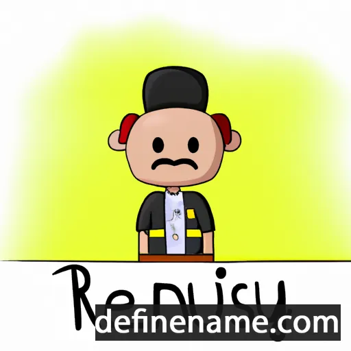 Renátusz cartoon