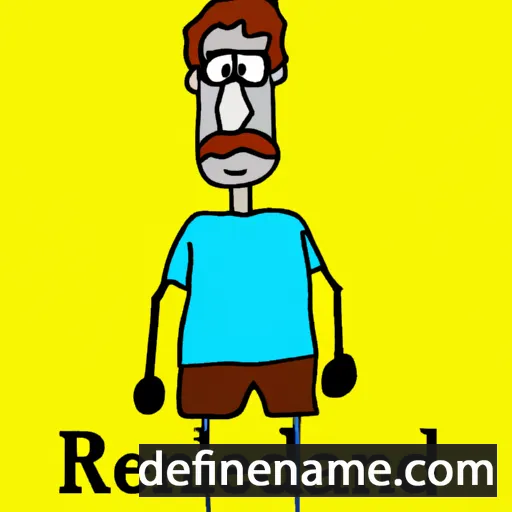 cartoon of the name Renald