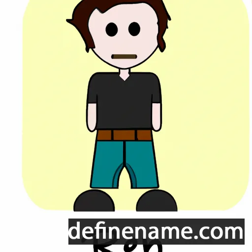 cartoon of the name Renan