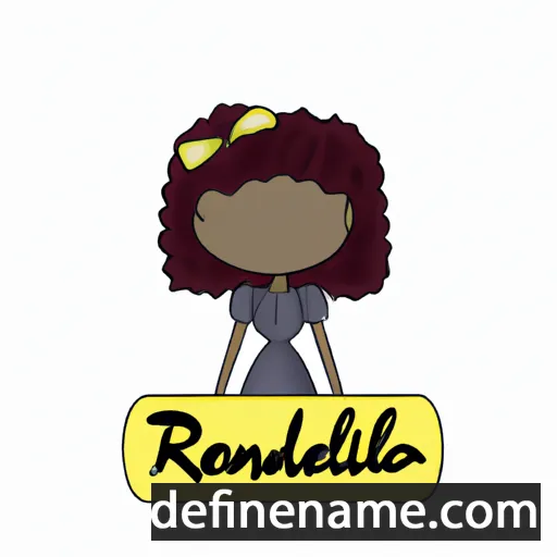 cartoon of the name Reneilda