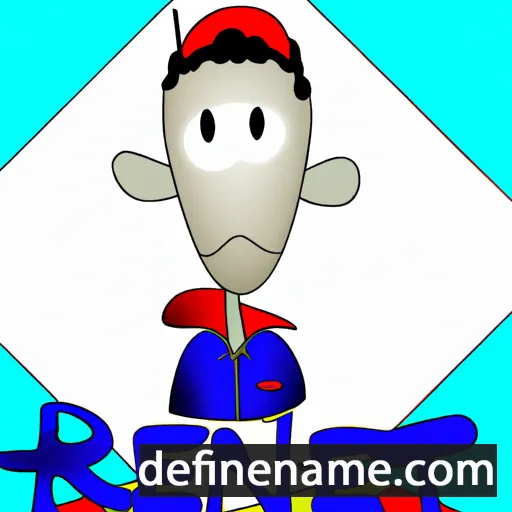 cartoon of the name Renenet