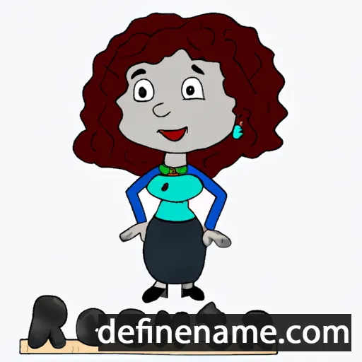 cartoon of the name Reneta