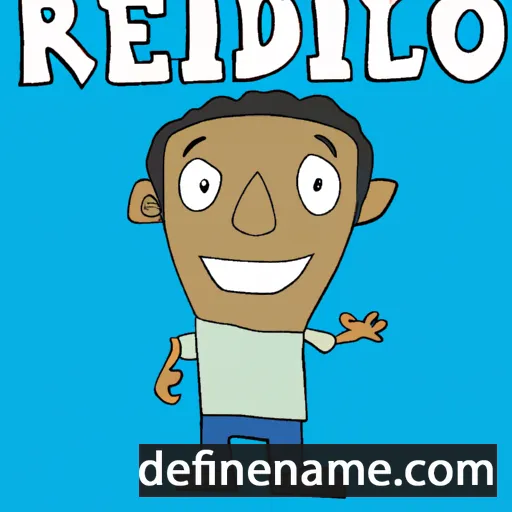 cartoon of the name Renildo