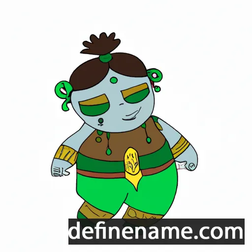 cartoon of the name Renmet-setesh