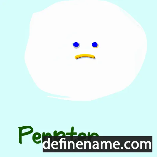 cartoon of the name Renpetnefer