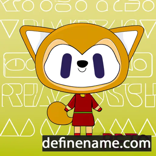 cartoon of the name Retsuko