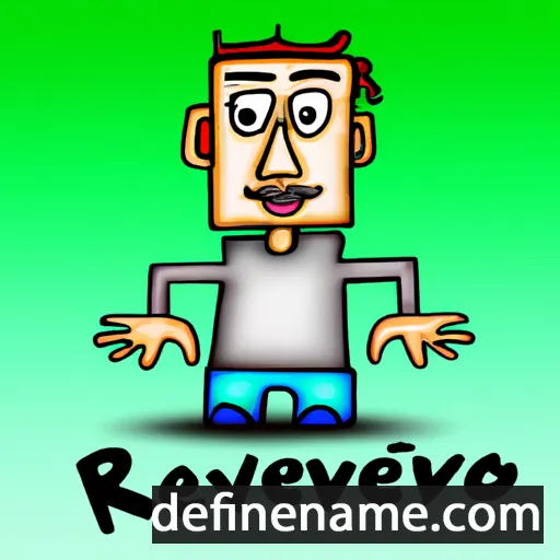 cartoon of the name Revaziko