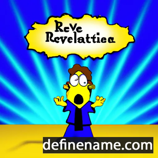 cartoon of the name Revelation