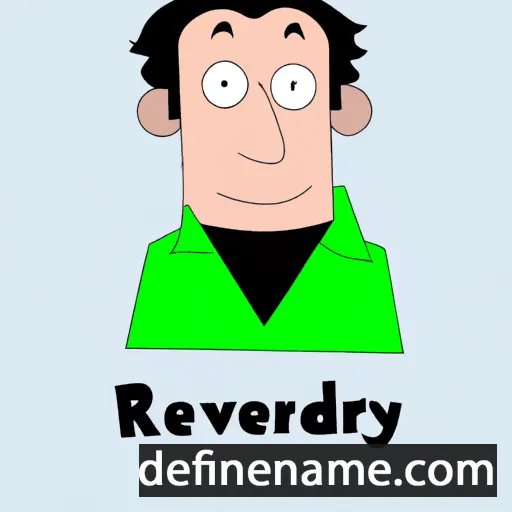 cartoon of the name Reverdy