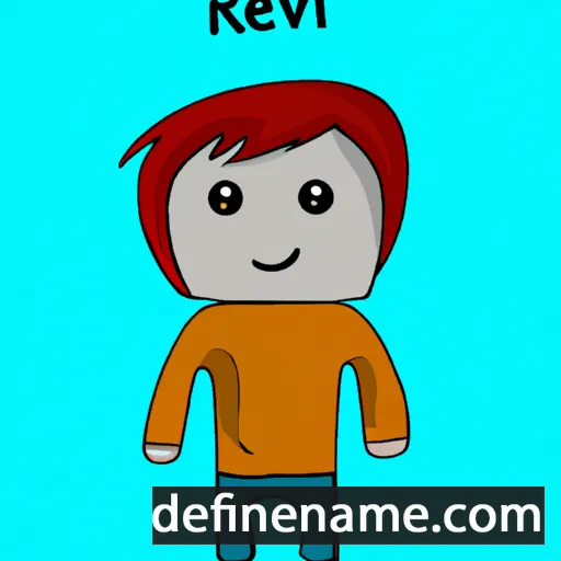 cartoon of the name Revi