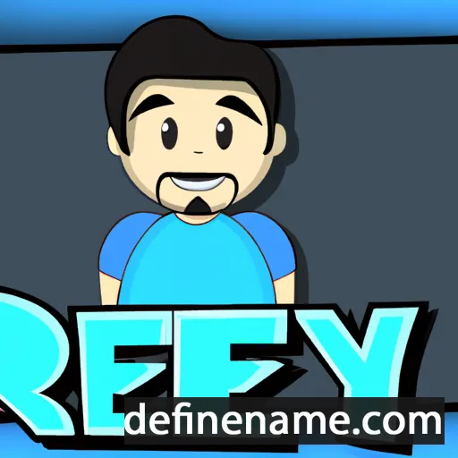 cartoon of the name Rey