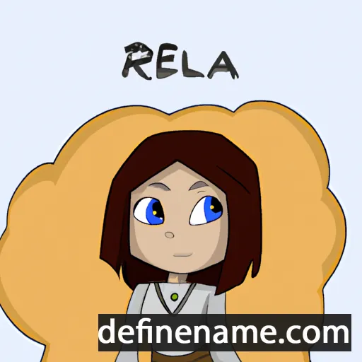 Reyla cartoon