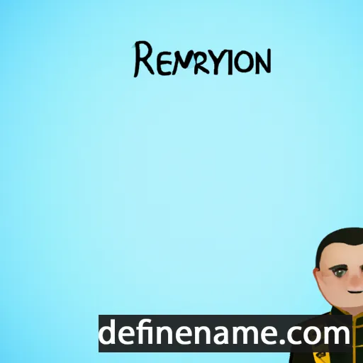 Reymonde cartoon