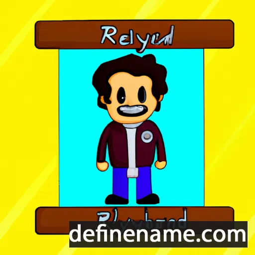 cartoon of the name Reynald