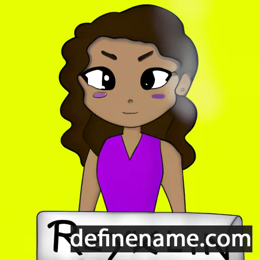 cartoon of the name Reynalyn