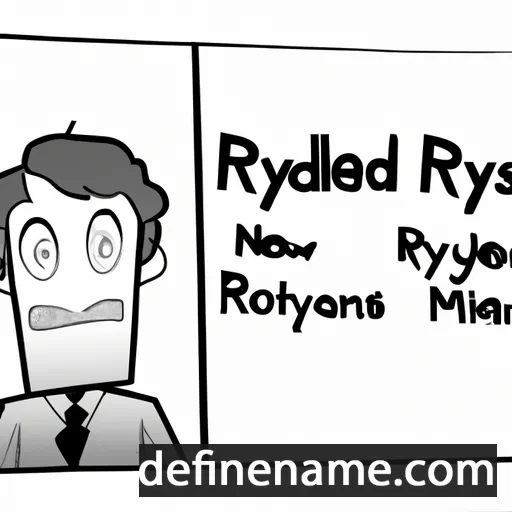 cartoon of the name Reynolds