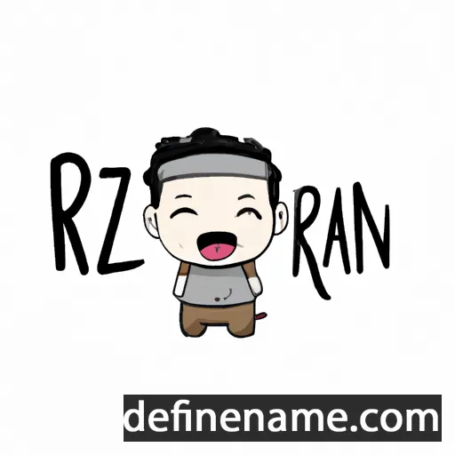 Rezuan cartoon