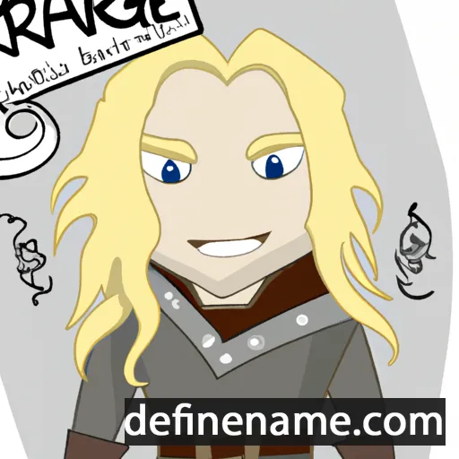 cartoon of the name Rhaegar