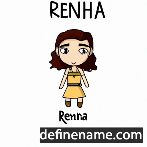 Rheena cartoon