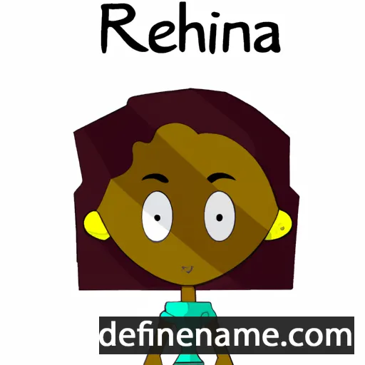 Rhenna cartoon