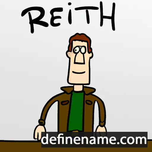 cartoon of the name Rhet