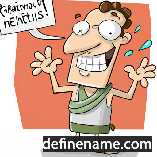 cartoon of the name Rhetorius